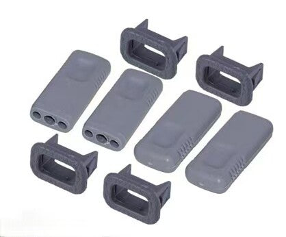 4Pcs Door Lock Pin Cap Set for Mitsubishi for Pajero Montero SHOGUN MK2 1991-1999-p Q