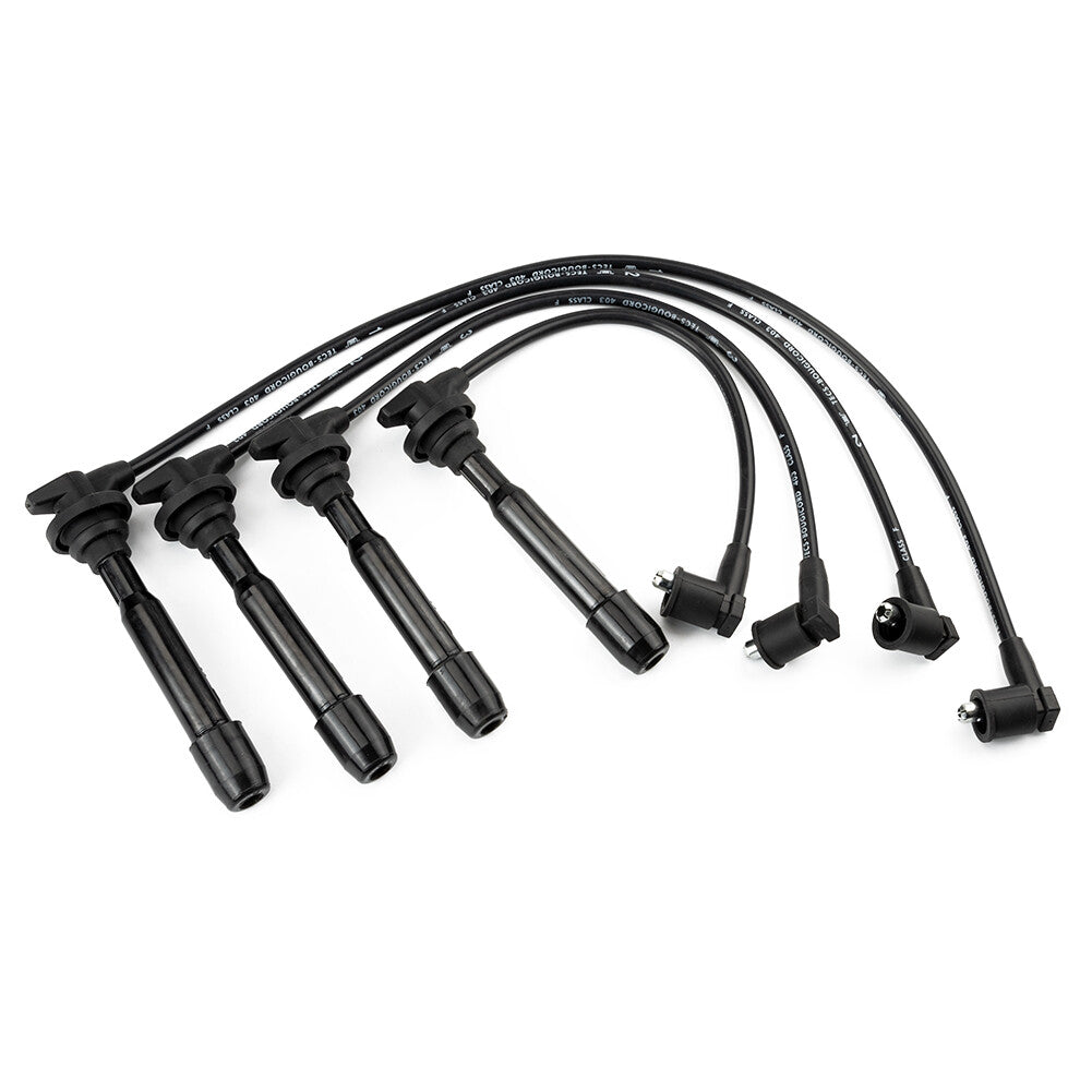 4X 2750123B70 Upgrade Spark Plug Wire for 1996-09 for Elantra Tiburon for Tucson Spectra Q