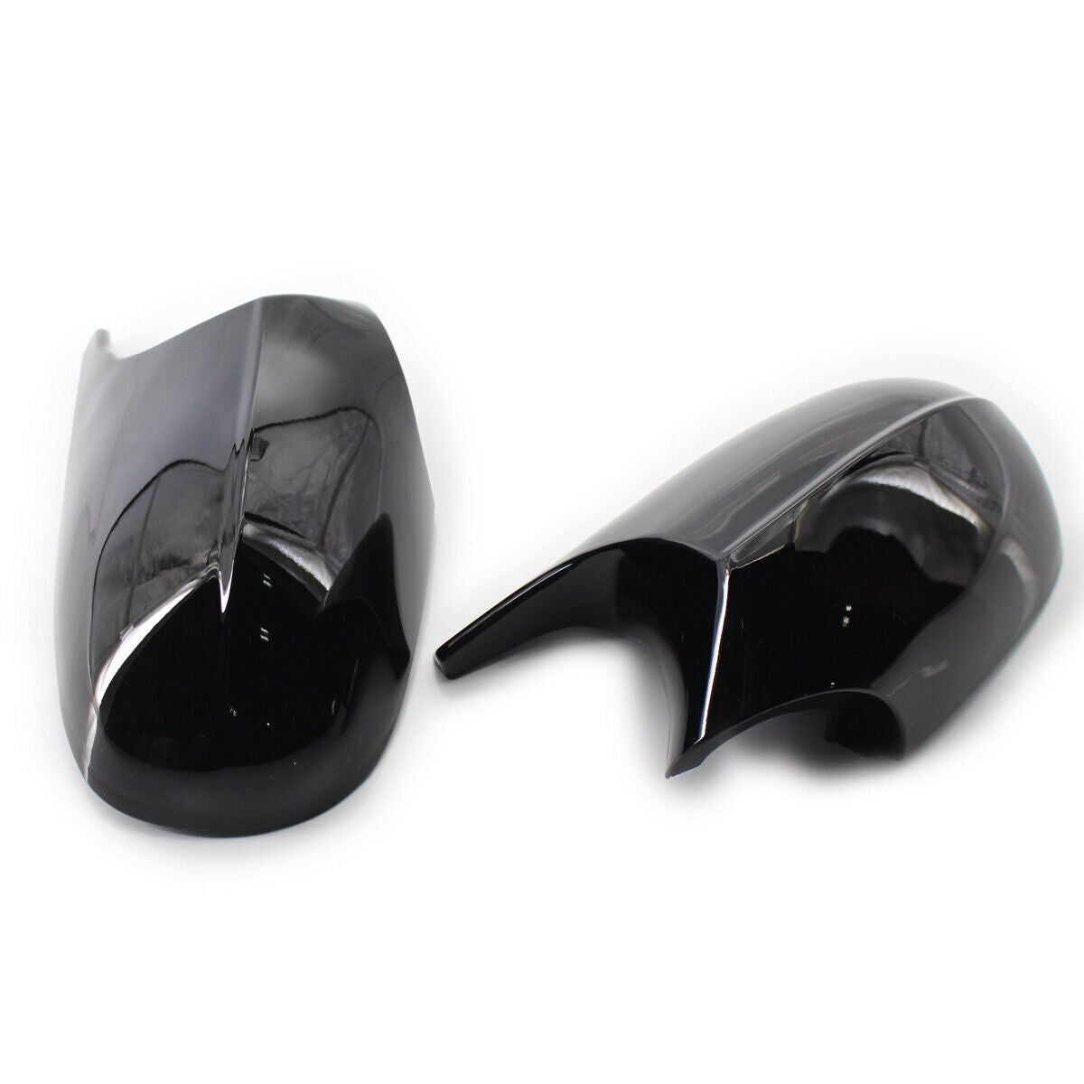M3 Style Glossy Black Side Mirror Caps for BMW E90 E92 E93 LCI 2-Piece Set