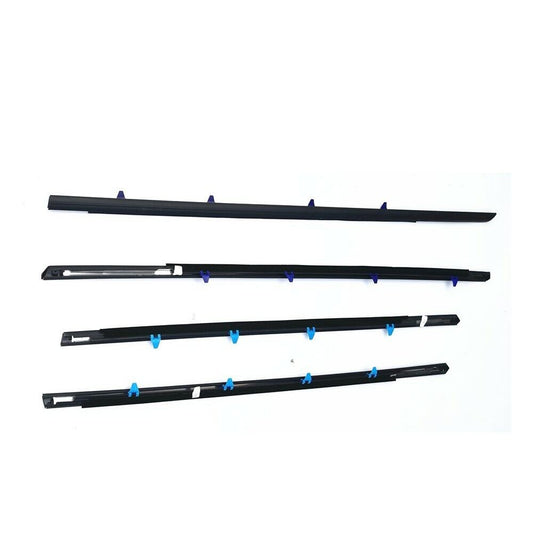 4Pcs Outside Door Window Weatherstrip Molding for Honda for Accord Sedan 1994-1997