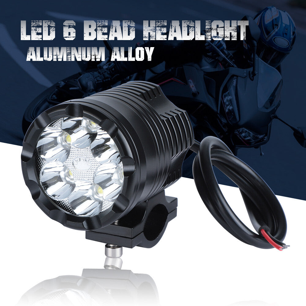 2X Super White Bright Motorcycle LED Spot Light Headlight Fog Driving Lamp Light