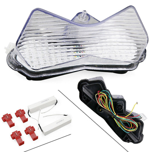 1x LED Taillight Brake Lamp Clear for Kawasaki ZX-6R 2003-2004