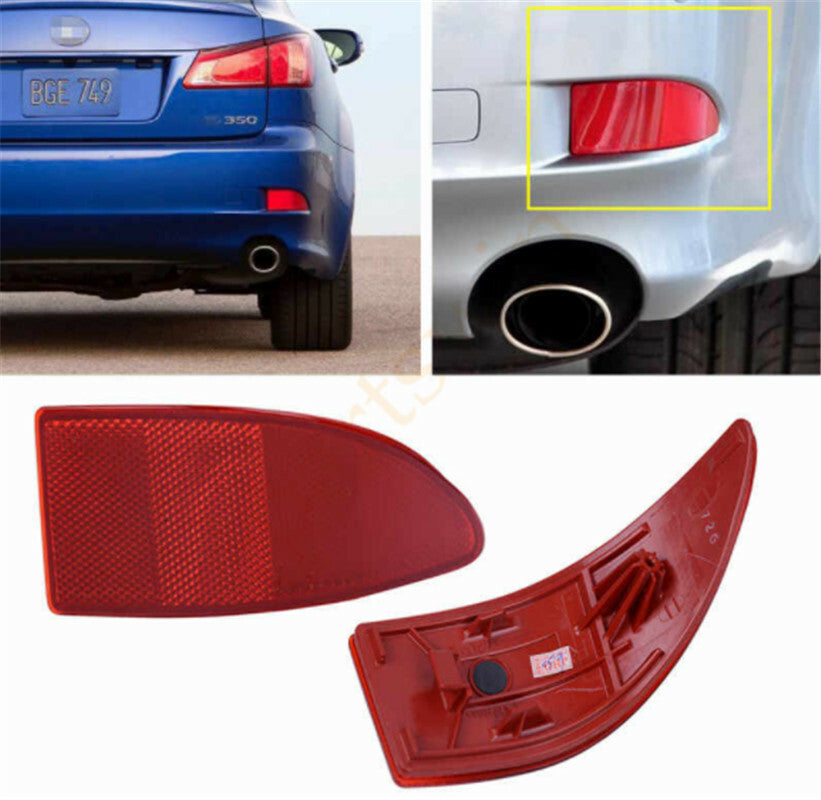 Right rear bumper reflector light applicable to for Lexus IS250 IS350 2006-12 2013 brake lights