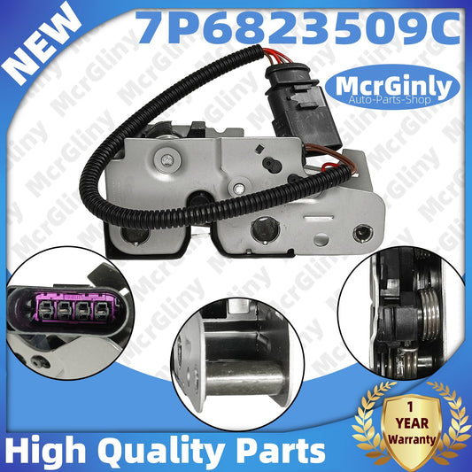 engine hood lower lock #7P6823509, suitable for 2011-2018 Touareg. n