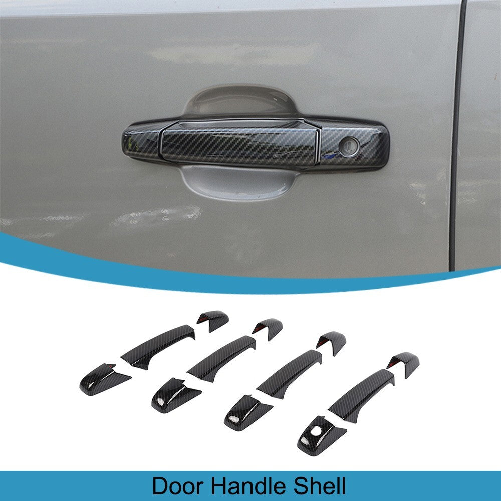 Carbon Door Handle Cover Trim for Chevrolet Silverado/Suburban/ for GMC - for SIERRA / 07-13