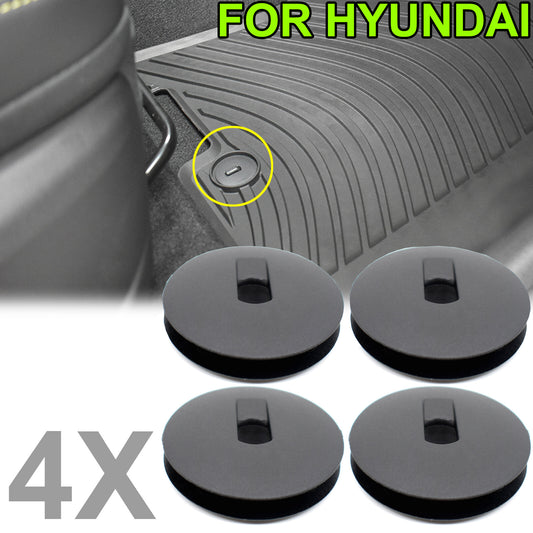 4pcs Car Floor Mat Clips Fixing Retainer Holders For Accent for Elantra Ioniq for Tucson Q