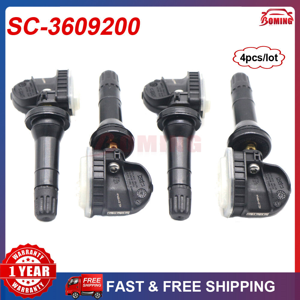 4PCS NEW Tire Pressure Sensor SC-3609200 TPMS for BYD Tang DM Song Yuan EV e5 G5
