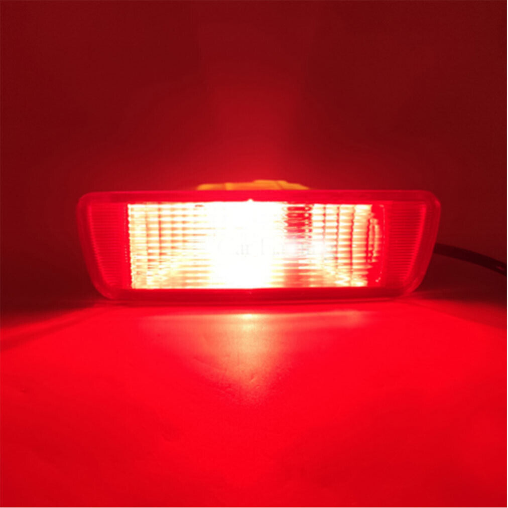 LED Rear FogBrake Taillight Bumper Reflector Light for Mitsubishi ASX 2010-2016