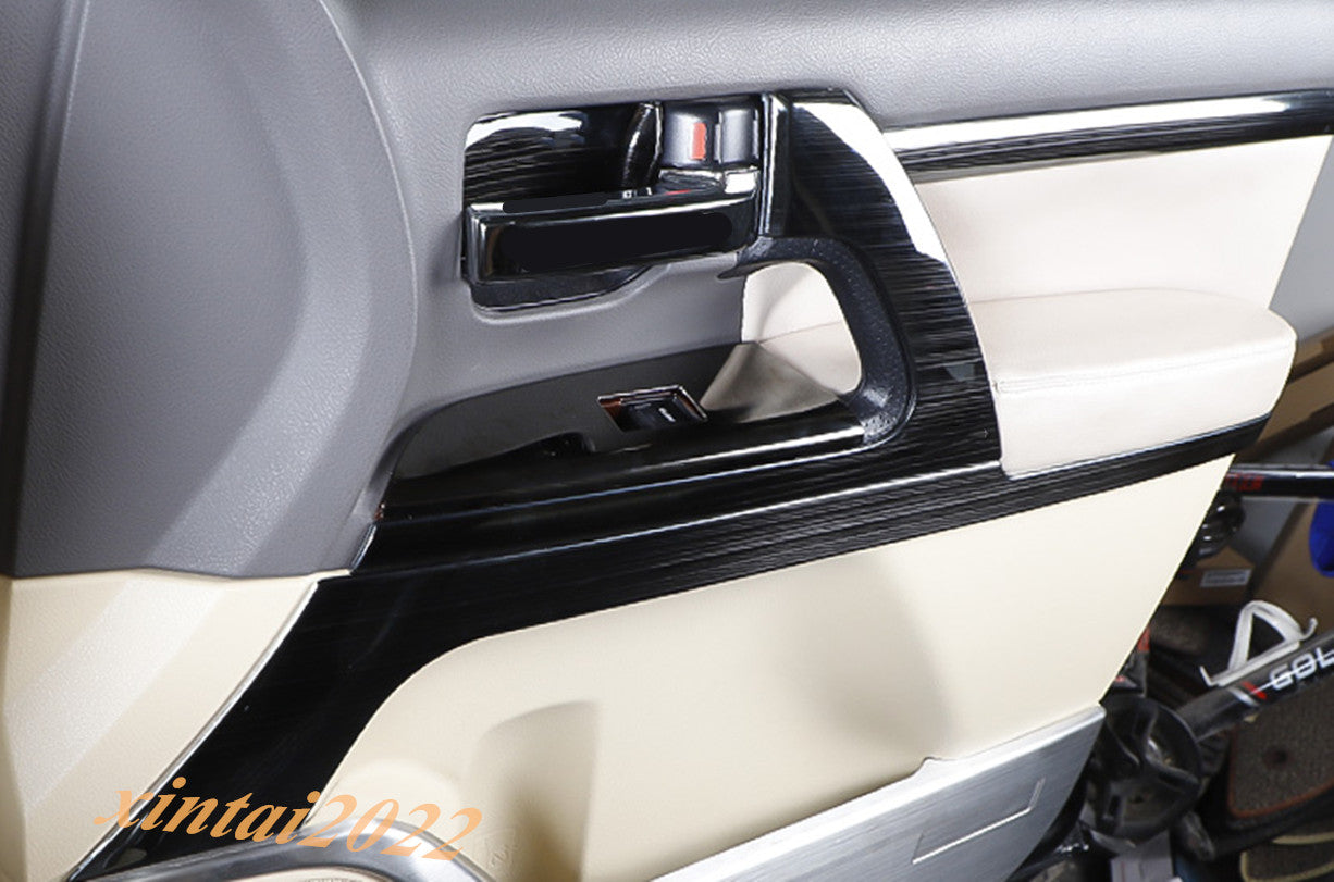 Red Carbon Fiber Center Control Decorative Trim For Highlander 2008-2013 v