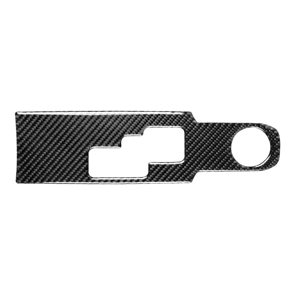 Gear Shift Panel Frame Cover Trim for Nissan GTR R35 2008-16 Carbon Fiber Black
