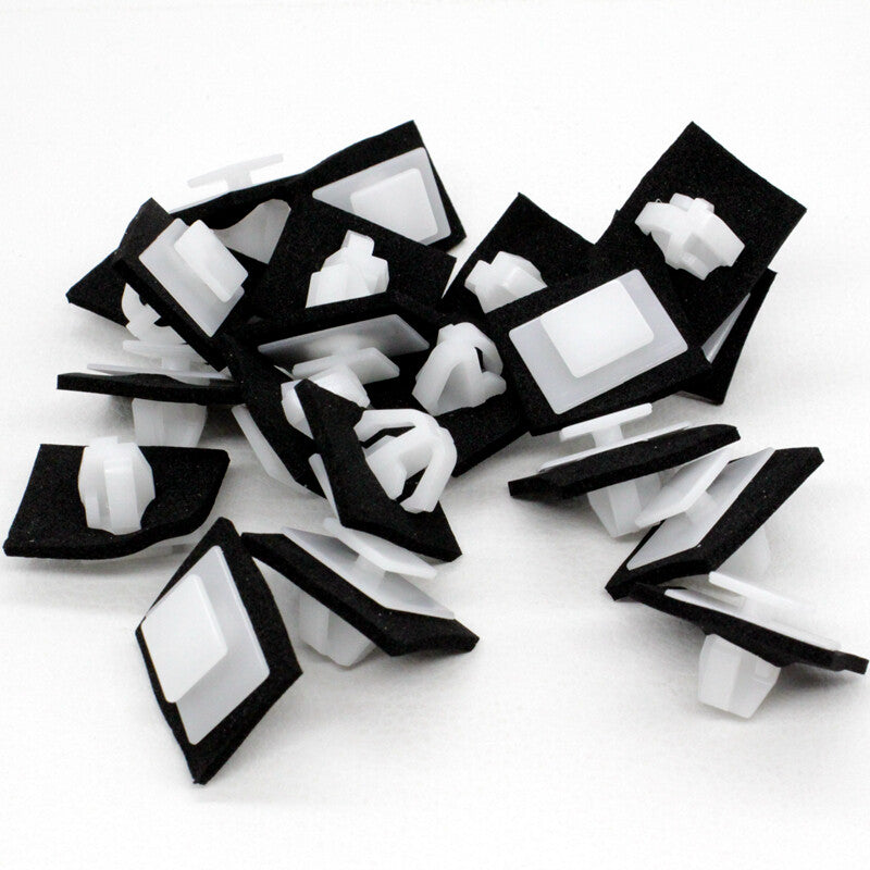 Front bumper upper panel retainer 4-piece set of decorative clips for Toyota RAV4 53145-42010