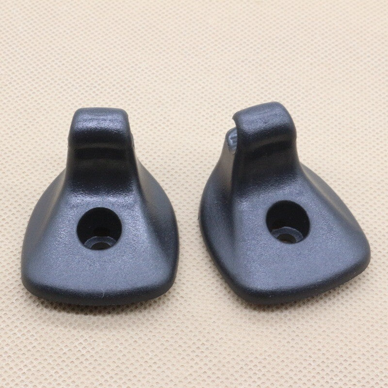 2 Black Inner Sunshade Clips LH and Right Side for 11-15 for Chrysler 200 for Dodge Avenger