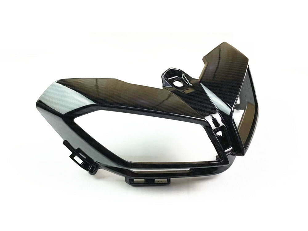 Carbon Fiber Pattern Headlight Cover Fairing Cowl for YAMAHA FZ09 MT09 2017-2019