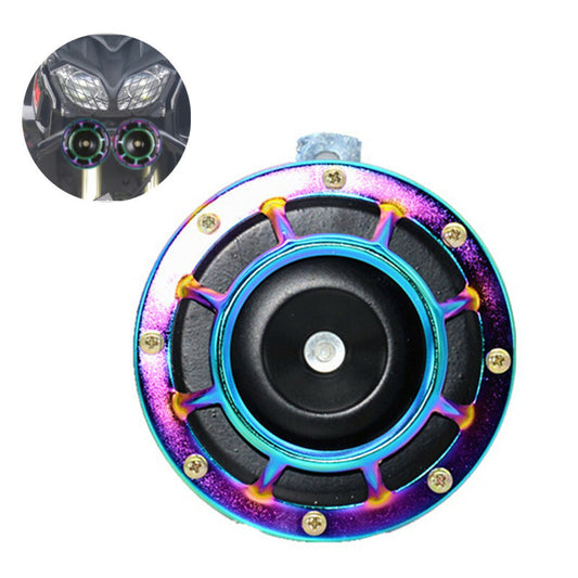 1x 12v 110DB Super Loud Compact Electric Blast Tone Air Horn For Motorcycle Bike