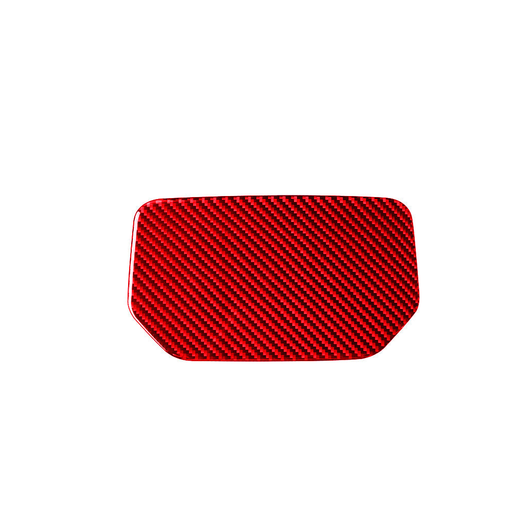 For 6Series E63 E64 2004-10 Red Carbon Fiber Central Console Set Cover Trim v