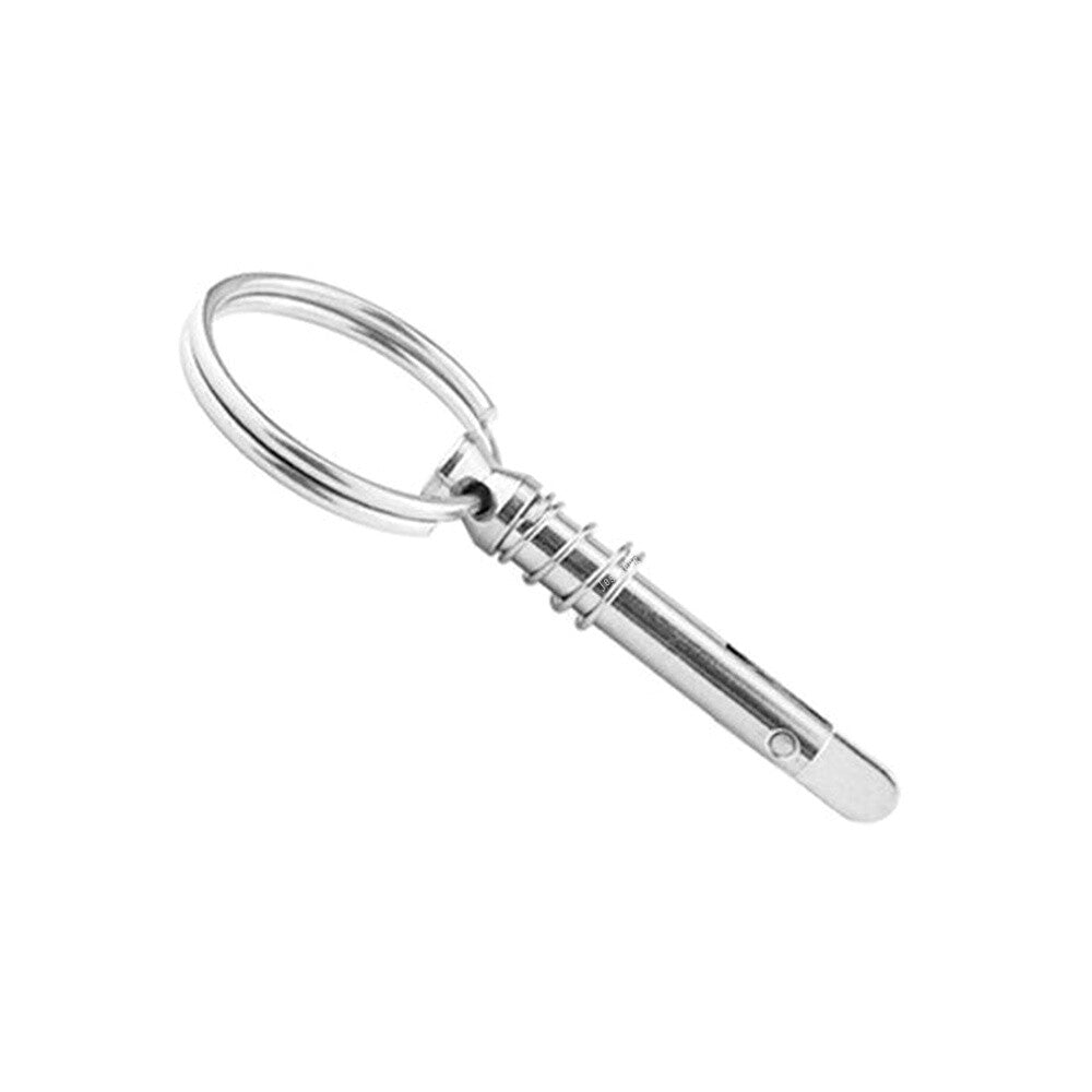 Stainless Steel Quick Release Pins 1/4 With Pull Ring Fit For Boat Bimini Top Q