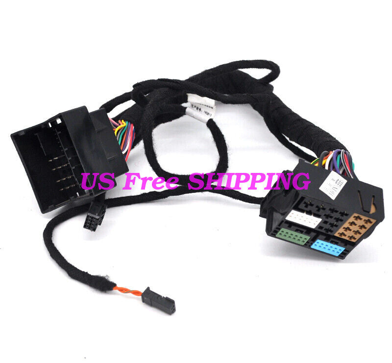 Retrofit Adapter digital passenger display screen monitor cable for Audi a4 b9 v