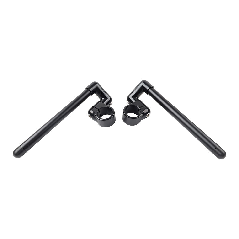 Cafe Racer Bars 7/8 Motorcycle Universal Clip-On Handlebar Fork Tube 41MM