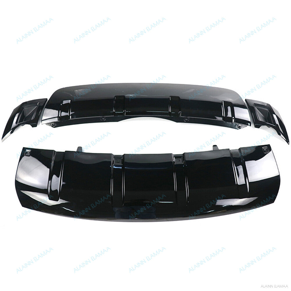 Front Rear Bumper Protector Cover r Fit for Land Rover Discovery 2017-22,Black Q