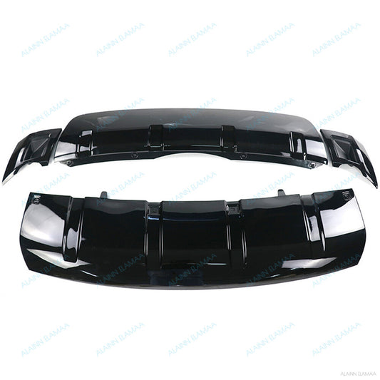 Front Rear Bumper Protector Cover r Fit for Land Rover Discovery 2017-22,Black Q