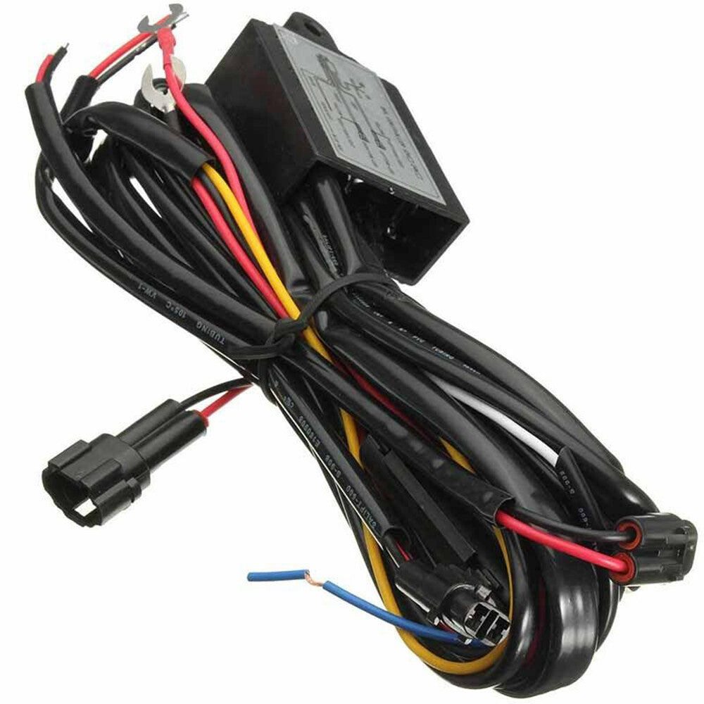 Daytime Running Light LED DRL Relay Harness Automatic Control On Off Module Box Q