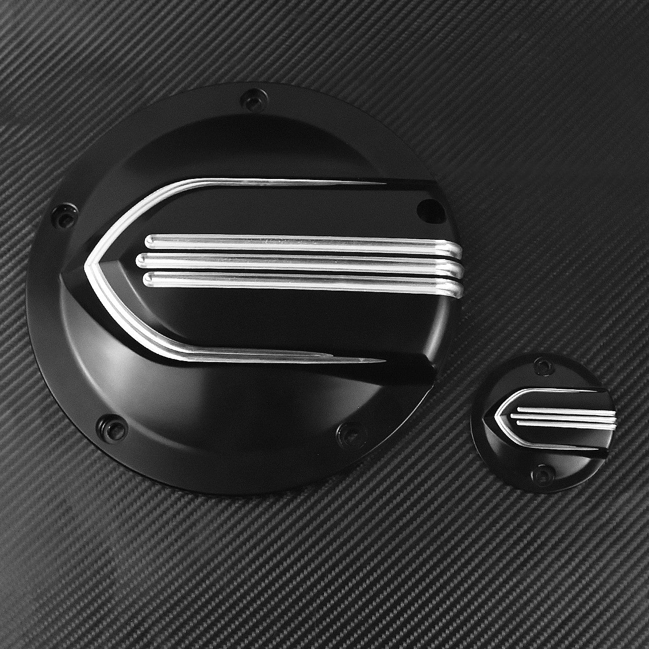 Raised Derby Cover Timing Cover Fit for Harley Touring 16-up FLHTCUL FLHTKL 2015