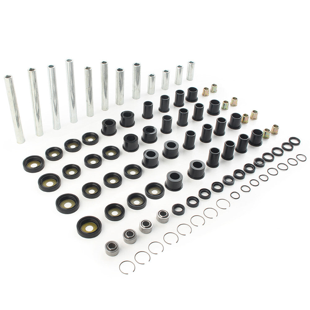 Front/Rear Upper/Lower A-arm Bushing Shaft Kit for Honda Rincon 650 680 ATV