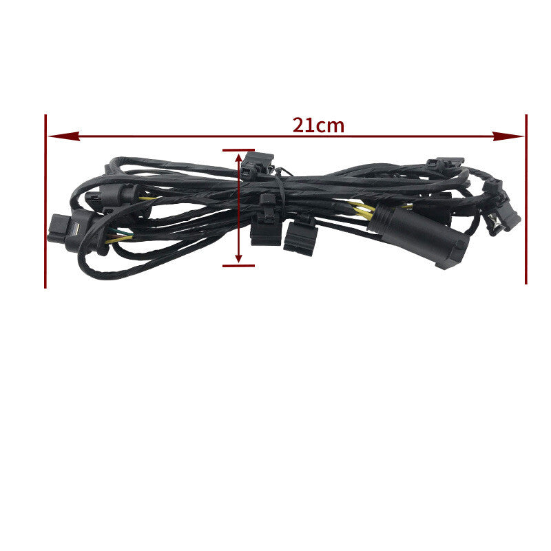 Front bumper parking assist sensor wiring harness for X1 E84 6129236520 - n