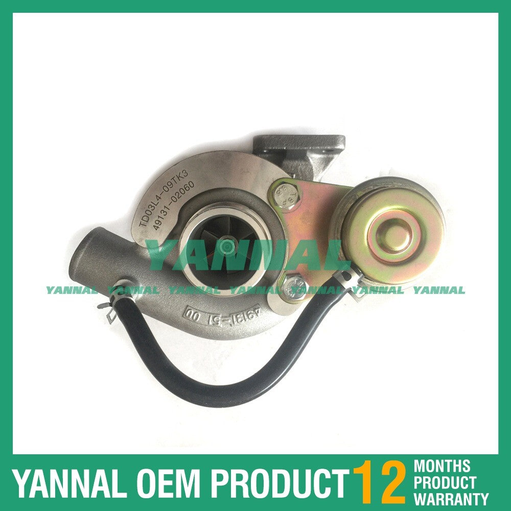 49131-02060 Engine turbocharger for Kubota V3307 engine