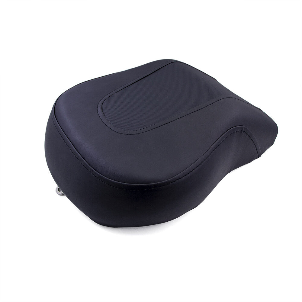 Motorcycle Black Rear Pillion Passenger for Seat for Harley FLSTF Fat Boy 2008-2014 Q