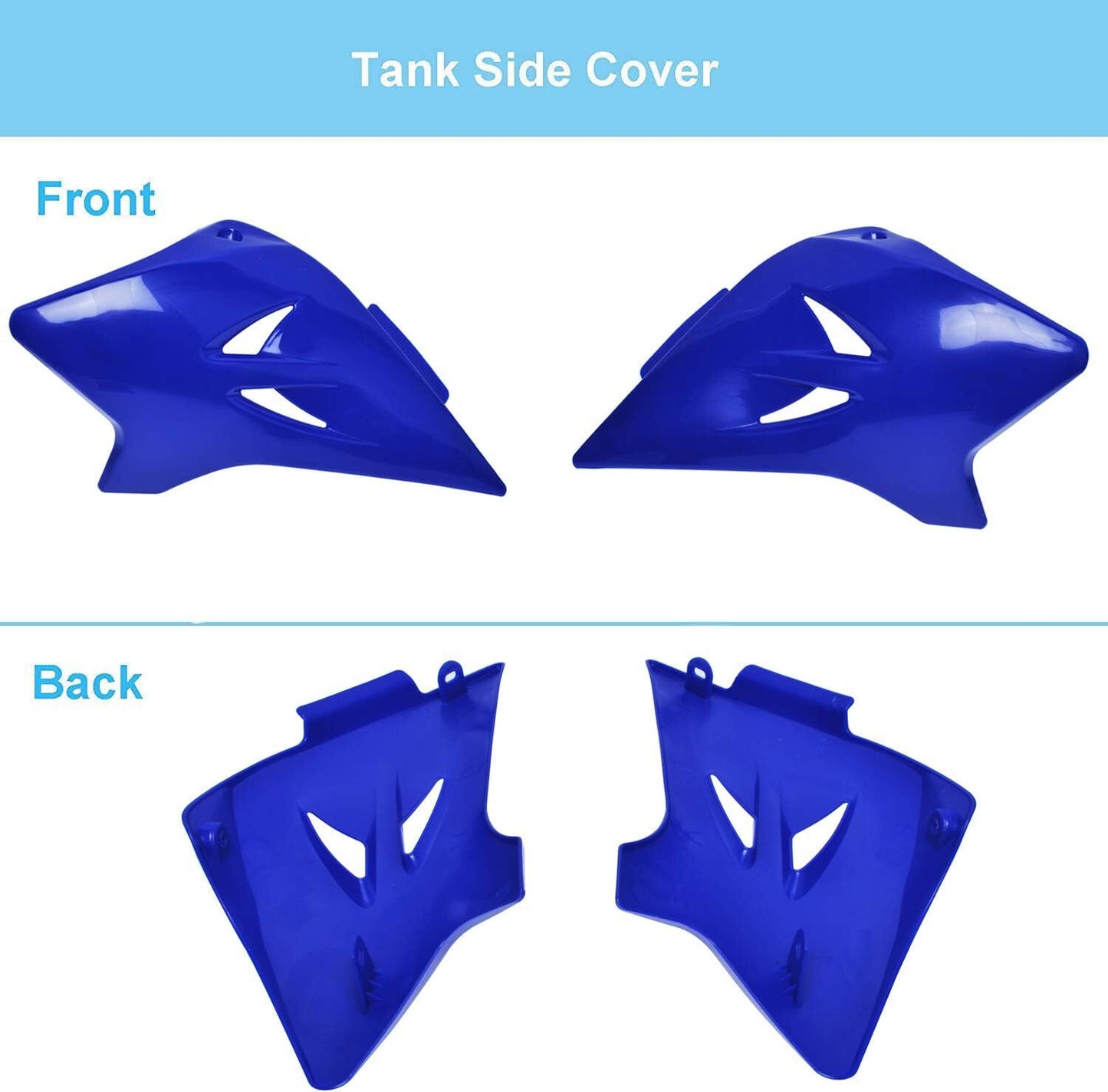 Plastic Fairing Body Parts Fender Replacement for Yamaha TTR50 TTR50E 2006-2016