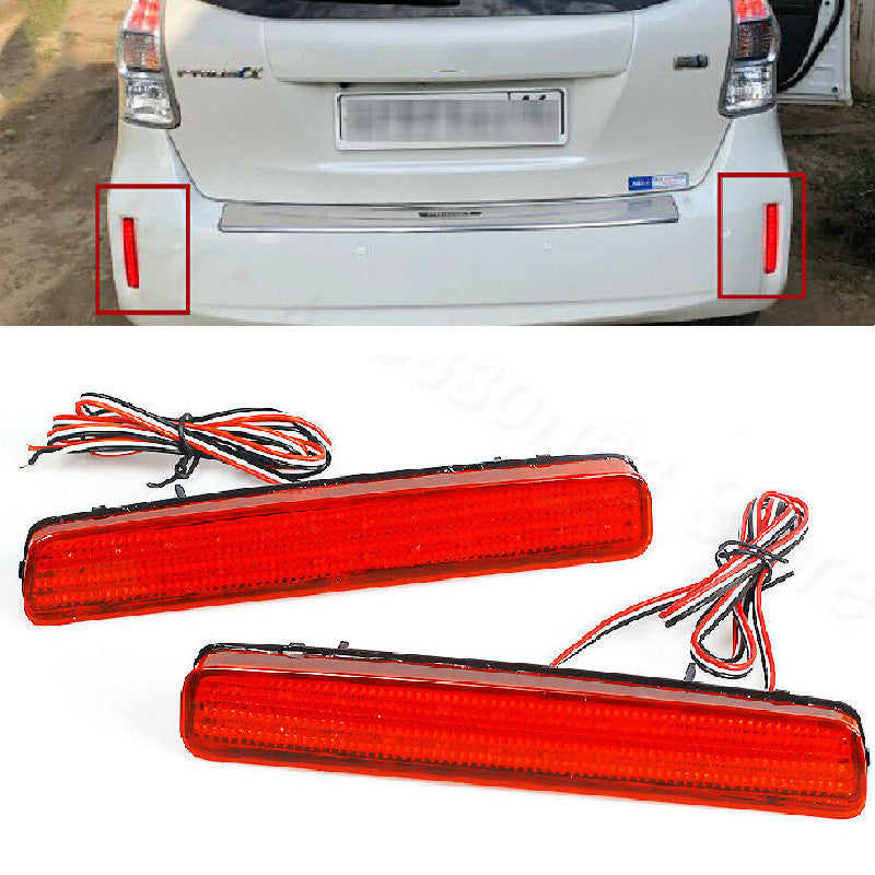 LED Rear Bumper Stop Tail Light for TOYOTA NOAH 80 For Prius 40 Series 2011-2015