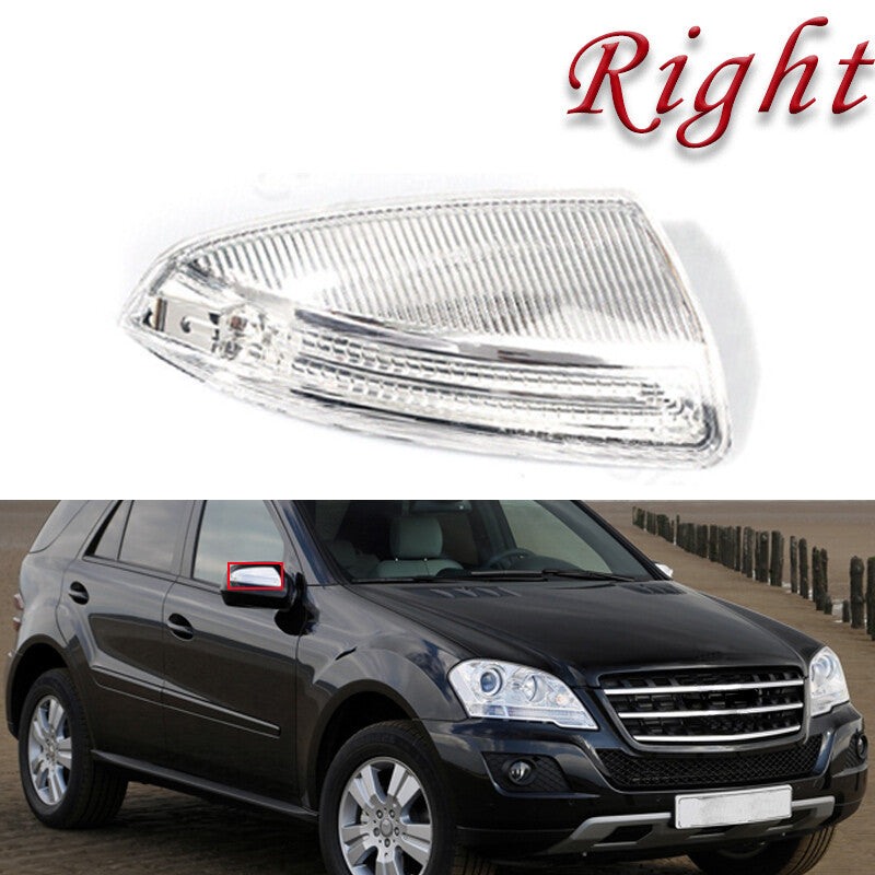 Right Rear View Side Turn Mirror Lamps for Mercedes-Benz ML Class W204 W164 Door