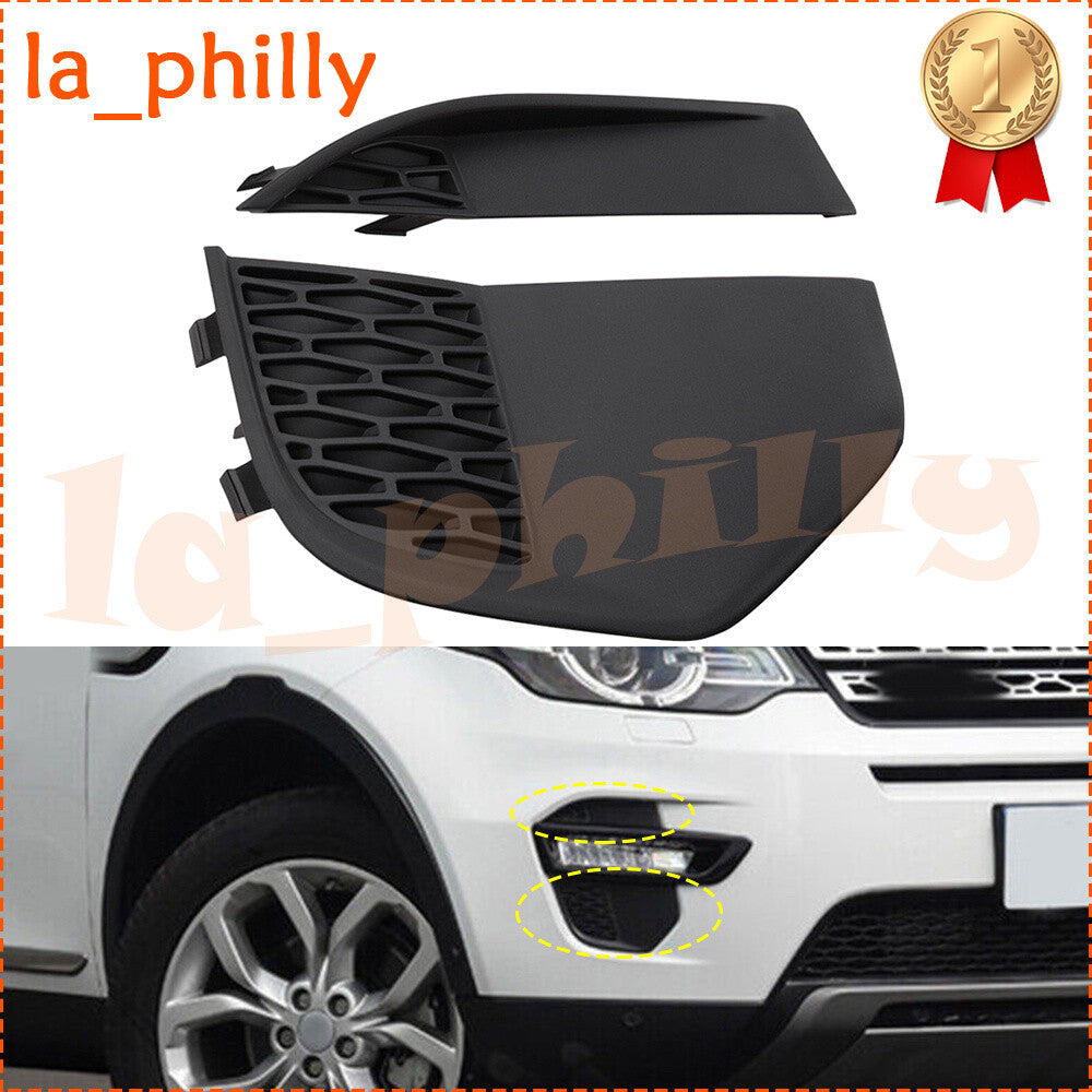 Front LowerUpper RH Fog Light Bumper Trim for Land Rover Discovery Sport 15-19