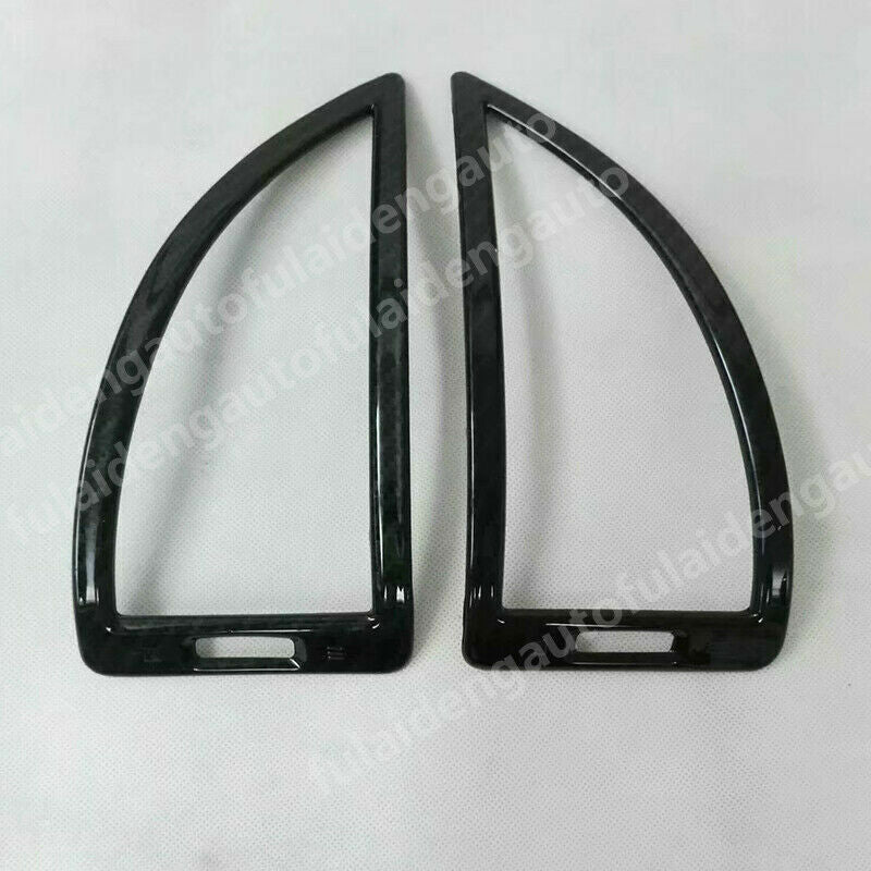 Carbon Fiber Rear View Mirror Sun Rain Guard trim for Lexus NX200t 300h 2015-21 v