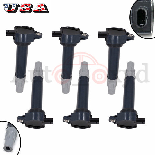 6 Pack Ignition Coil for Chrysler for Dodge 2006-2010 4.0L 2.7L 3.5L C1522 UF502