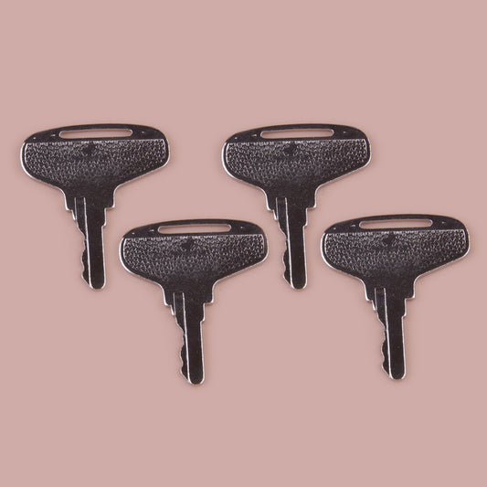 4Pcs Ignition Key Fit For Kubota B Series B4200 B5100 B5200 B6100 B6200 B7100 Q