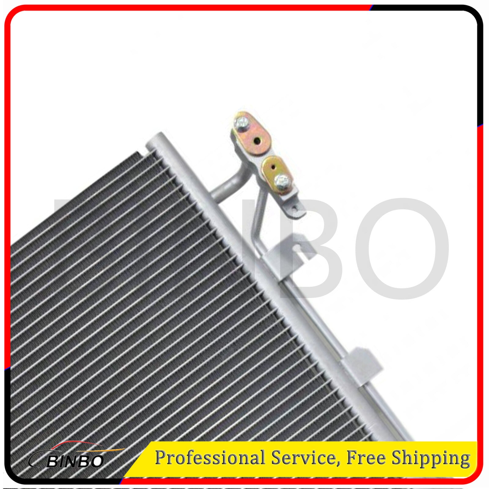 1Pc A/C Condenser w/ Receiver Drier for Land Rover LR3 LR4 V6 4.0L V8 4.4L 5.0L