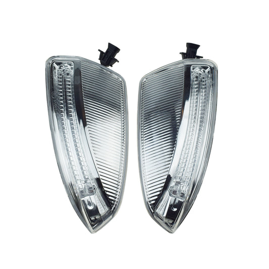 Left and right mirror LED turn signal lights for C250 C300 C350 C63 AMG- v