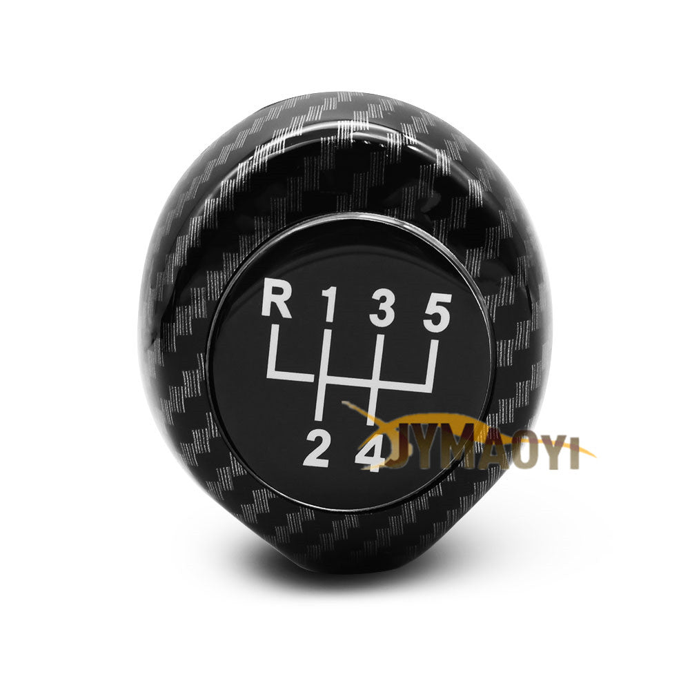 5-speed carbon fiber gear shift lever for X1, X3, X5, E46, E90, E91, E92. n