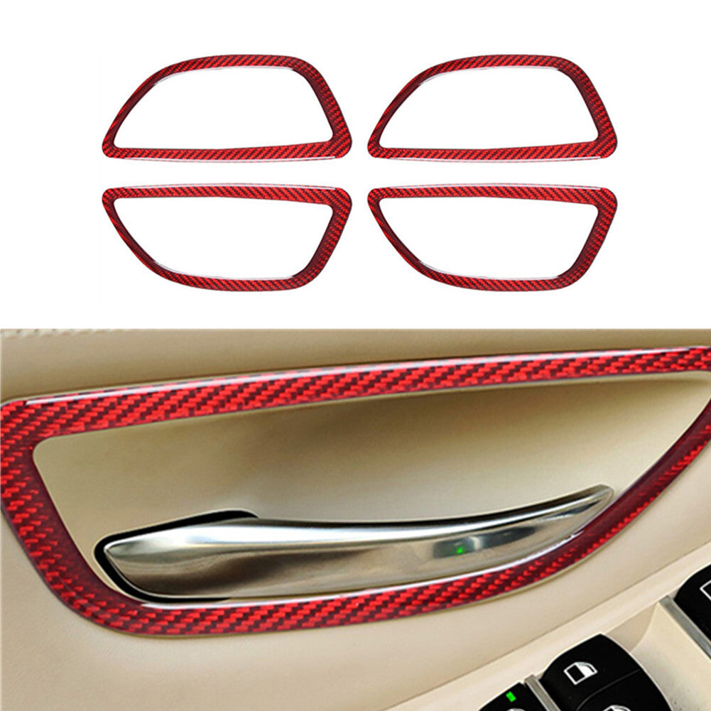 Headlight Button Trim Strip Interior Carbon Fiber for Corolla 2014-2018 v