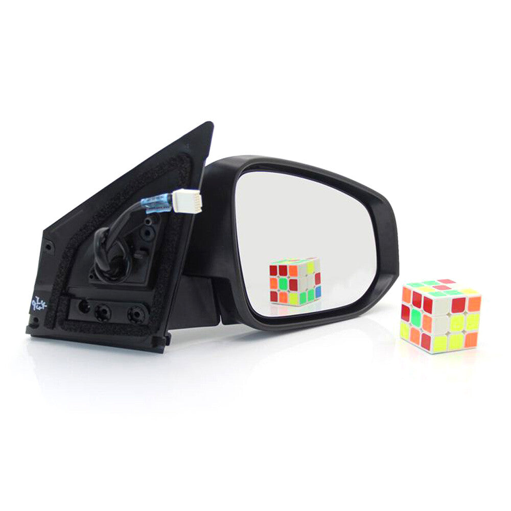 Side mirror for passenger on the right. Suitable for RAV4 2013 - 15 White 10-wire power supply, foldable. n