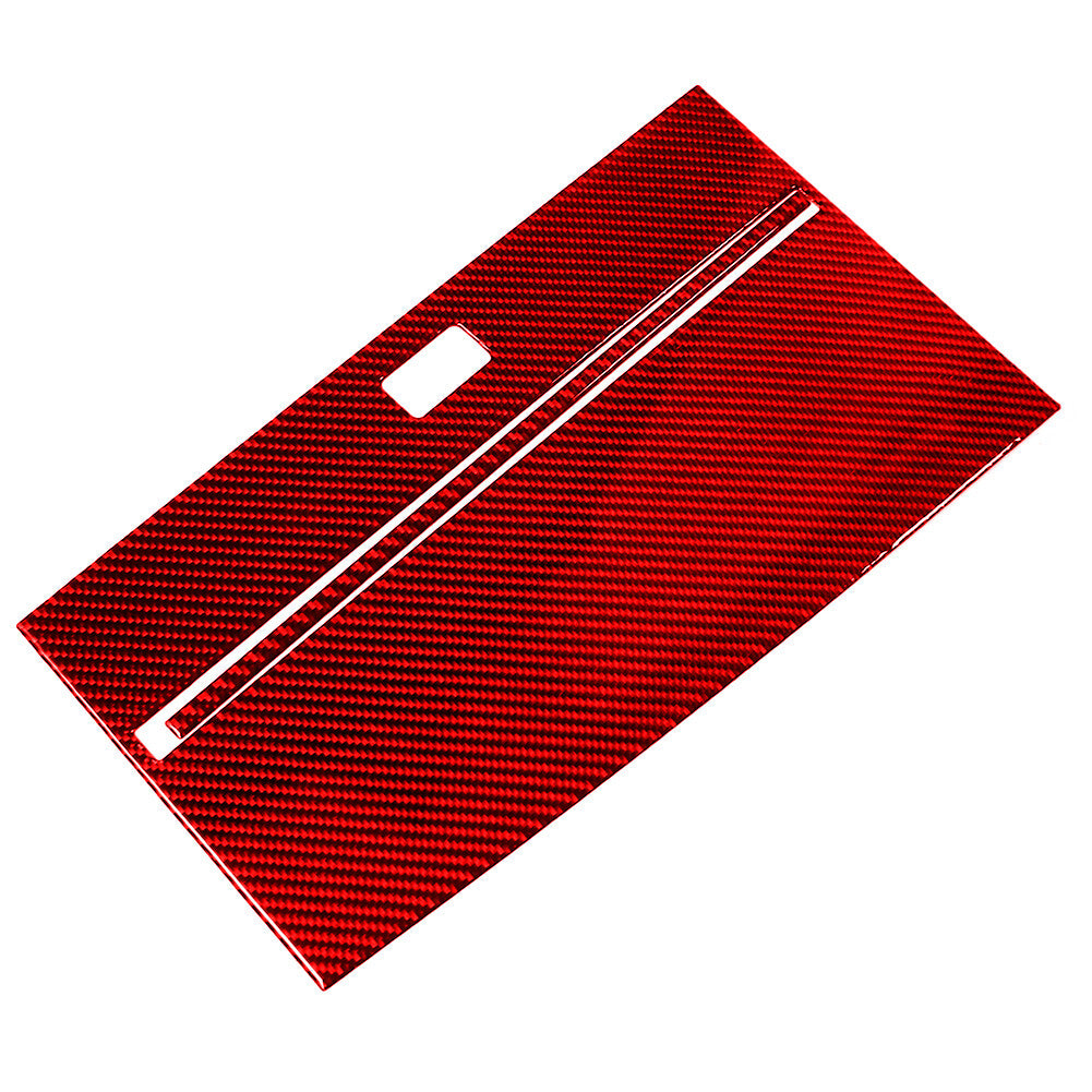 Red Carbon Fiber Rear Central Air Vent Cover Trim for Mazda CX-9 2010-2015 TypeB v