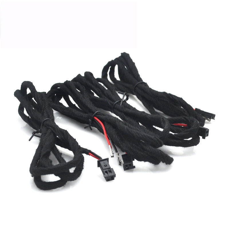 4x Retrofit Door light Cable step courtesy For E87 E90 E60 E63 E70 E91 E92 v