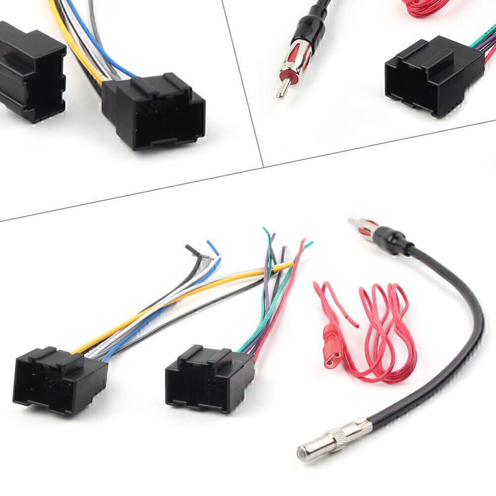 for GMC for Sierra for Yukon 1500 2007-13 Car Stereo Radio Receiver Wire Harness Antenna
