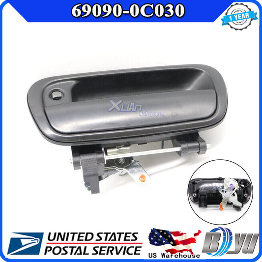 Suitable for Toyota pickup trucks and Tundra trucks 2000-2006, tailgate handle textured black. Q