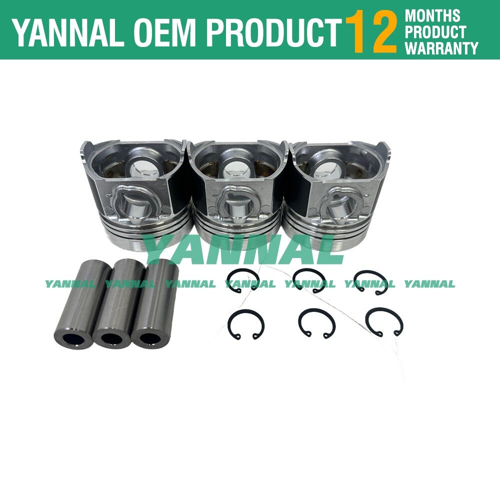 New piston + ring kit STD 83 mm for D1503-