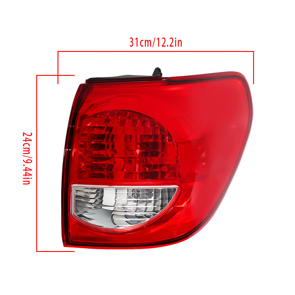 New right taillight suitable for 2008-2017 Sequoia, right-hand halogen red rear taillight. n