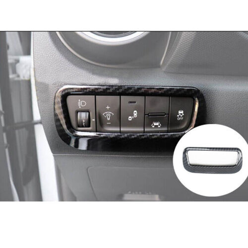 for Kia Sorento 2021-2023 Carbon Fiber ABS Dashboard Air Outlet Vent Cover Trim v