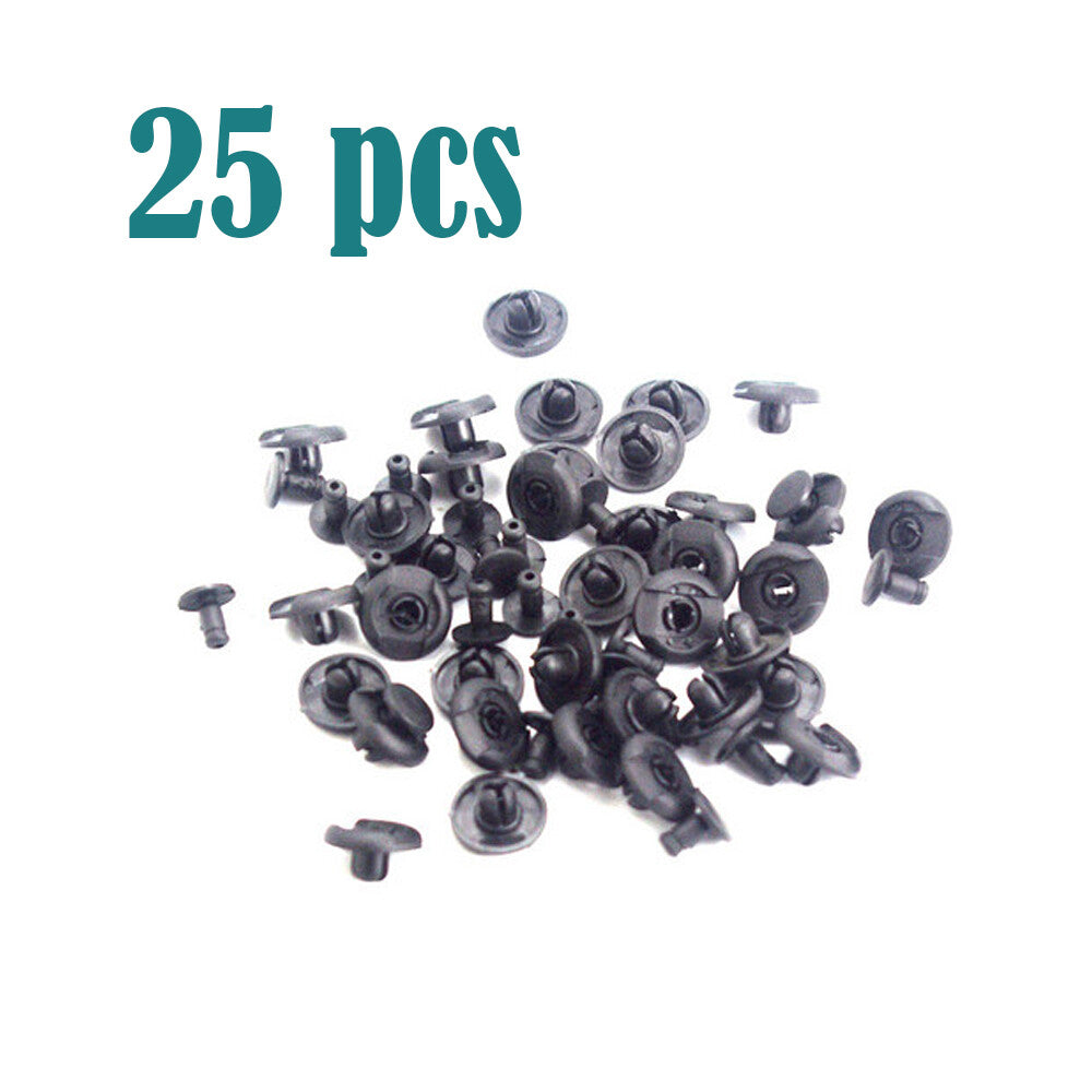 25Pcs Fender Retainer Clips Fasteners for Accord for Civic Odyssey 91501-S04-003 Q